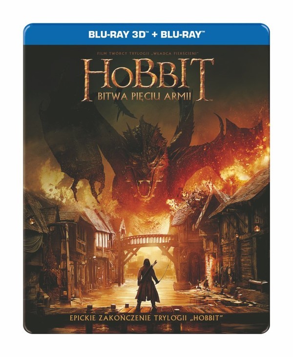 Hobbit: Bitwa Pięciu Armii 3D (Steelbook) Wydanie rozszerzone