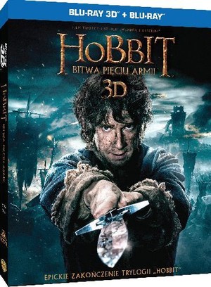 Hobbit: Bitwa Pięciu Armii 3D Edycja limitowana trójwymiarowa okładka