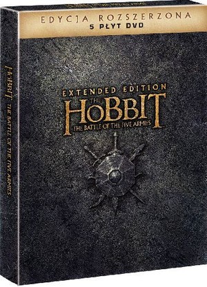 Hobbit: Bitwa Pięciu Armii Wydanie rozszerzone (5 DVD)