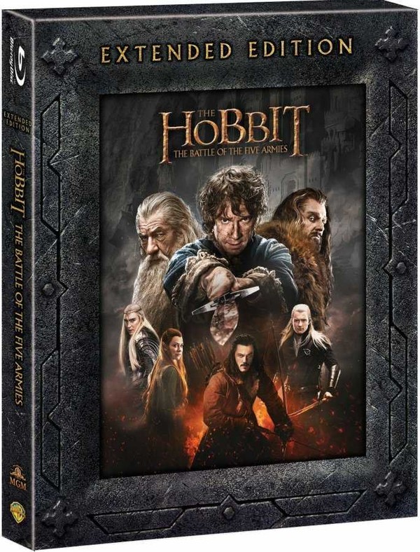 Hobbit: Bitwa Pięciu Armii Wydanie rozszerzone (3 BD)