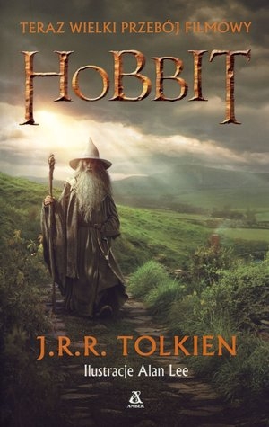 Hobbit (okładka filmowa) ilustracje: Alan Lee