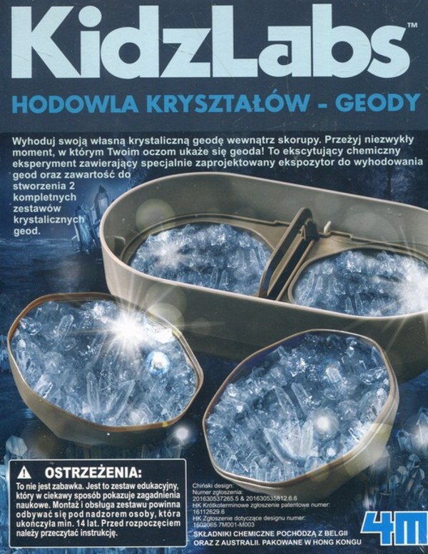 Hodowla kryształów Geody KidzLabs