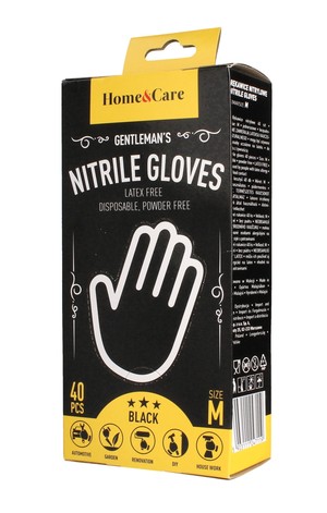 Home & Care Rękawiczki nitrylowe męskie - rozmiar M
