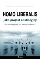 Okładka:Homo liberalis jako projekt edukacyjny 