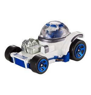 Hot Wheels Star Wars samochodzik bohater R2-D2