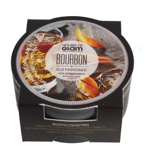 Bourbon Old Fashioned Świeca zapachowa mini