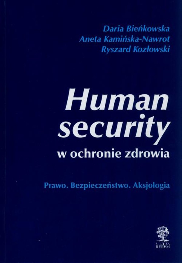 Human security w ochronie zdrowia - epub, pdf