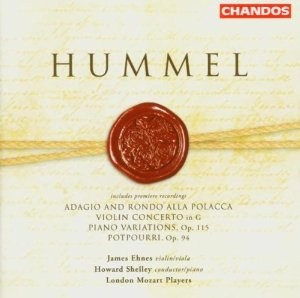 Hummel: Violin Concertos Piano Variations