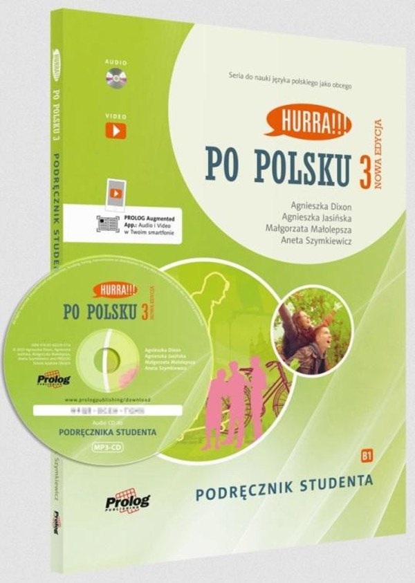 Hurra!!! Po Polsku 3 Podręcznik studenta + CD Nowa edycja