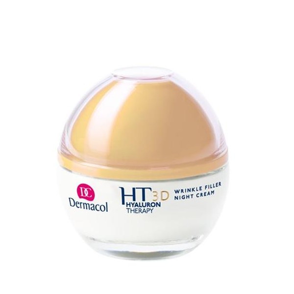 Hyaluron Therapy 3D Wrinkle Night Filler Cream Krem modelujący na noc