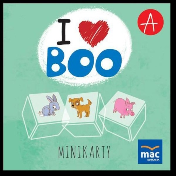 I love Boo Język angielski. Minikarty. Poziom A