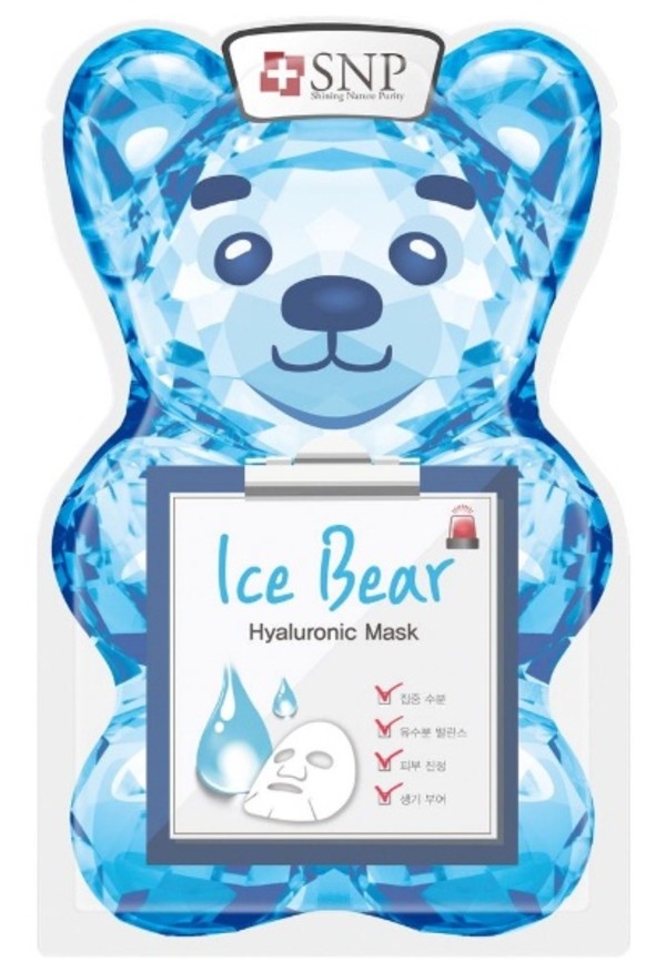 Ice Bear Hyaluronic Mask Chłodząco-nawadniająca maska w płachcie