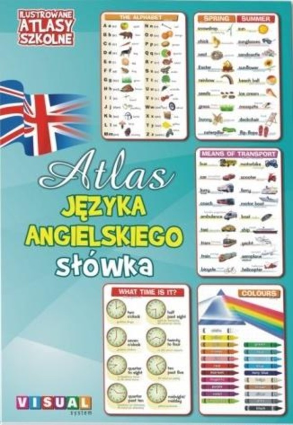 Atlas języka angielskiego słówka Ilustrowane atlasy szkolne