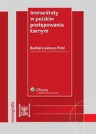Immunitety w polskim postępowaniu karnym - pdf