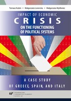 Impact of economic crisis on the functioning of political systems. A case study of Greece, Spain, and Italy - pdf