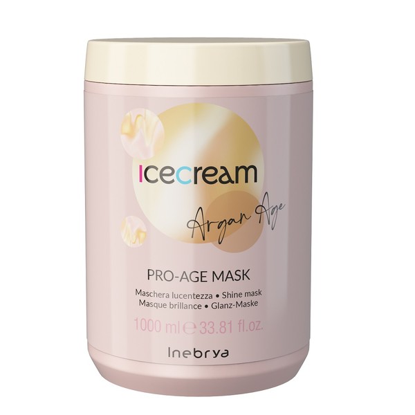 Ice Cream Argan Pro Age Maska nabłyszczająca z olejkiem arganowym