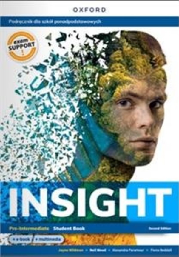 Insight Pre-Intermediate A2-B1. Podręcznik + e-book + multimedia Second Edition