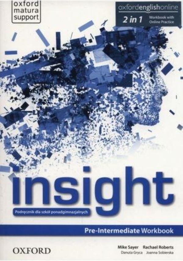 Insight. Pre-Intermediate Workbook + Online Practice