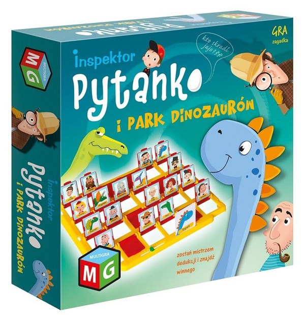 Gra Inspektor Pytanko - Park Dinozaurów