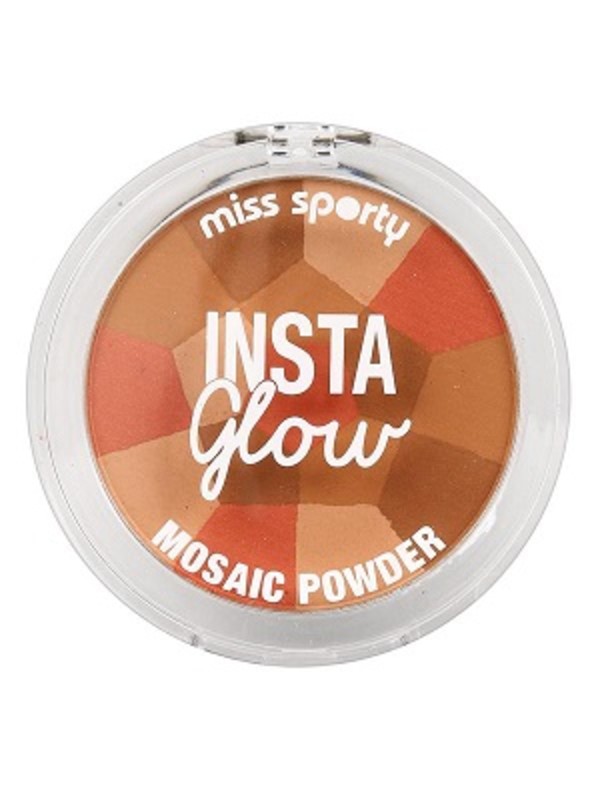 Insta Glow Mosaic 003 Luminous Dark Prasowany puder do twarzy