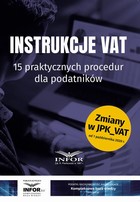 Instrukcje VAT - pdf 15 praktycznych procedur dla podatników