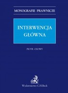Interwencja główna - pdf Monografie prawnicze