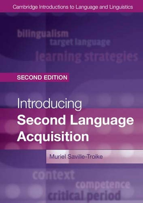 Introducing Second Language Acquisition 2Ed