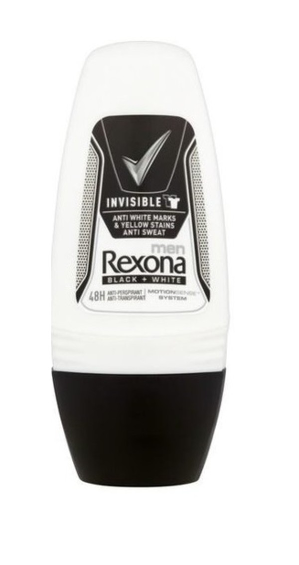Invisible Black & White Antyperspirant w roll-on