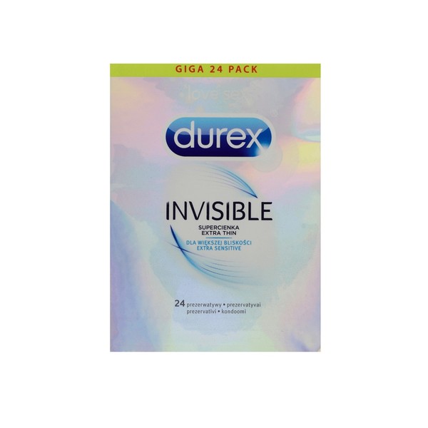 Invisible Super cienkie prezerwatywy