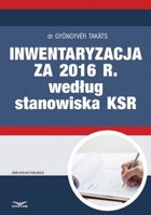 Inwentaryzacja za 2016 r. według stanowiska KSR - pdf