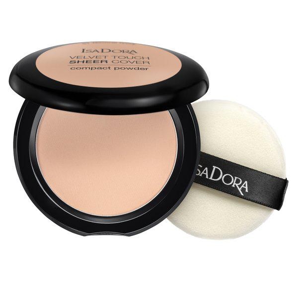 Velvet Touch Sheer Cover Compact Powder 43 Cool Sand Puder prasowany