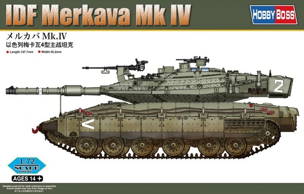 Israeli Merkava Mk IV Skala 1:72