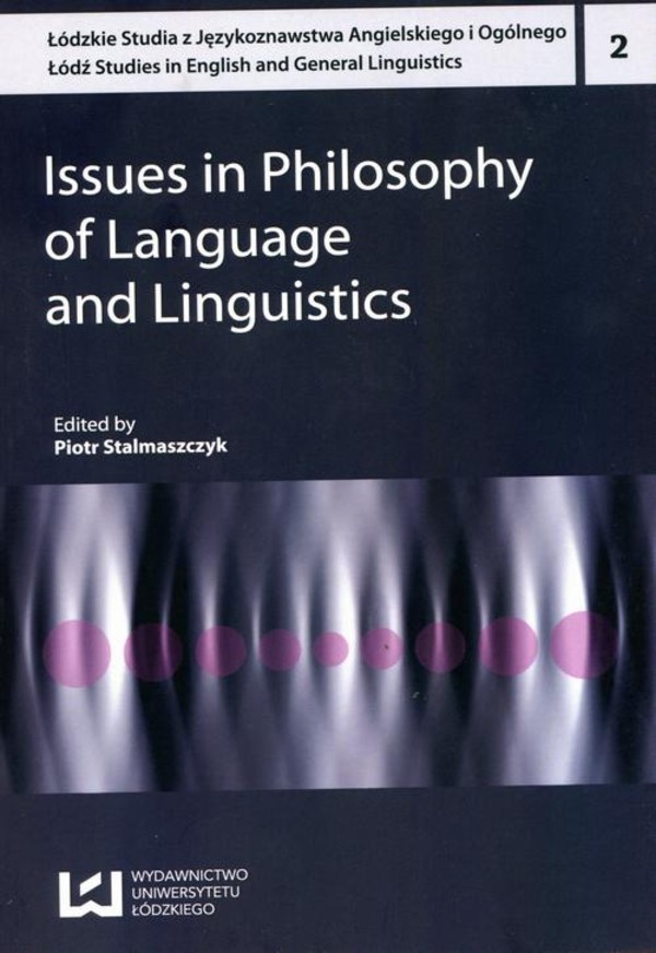 Issues in Philosophy of Language and Linguistics - pdf