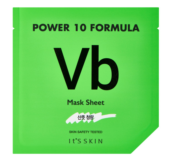 VB Power 10 Formula Maska w płachcie regulująca produkcję sebum