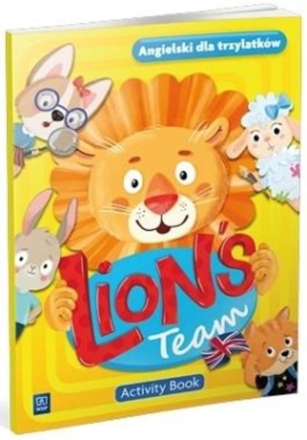 Język angielski. 3-latek Lion`s Team. Karty pracy