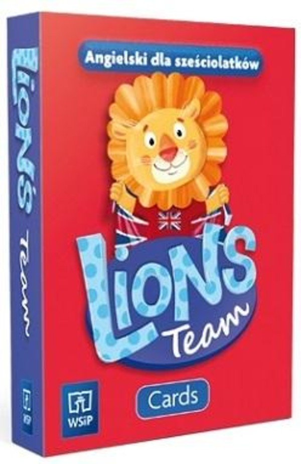Język angielski. 6-latek Lion`s Team. Cards