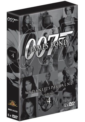 James Bond ekskluzywna edycja Zestaw 5 DVD box 4