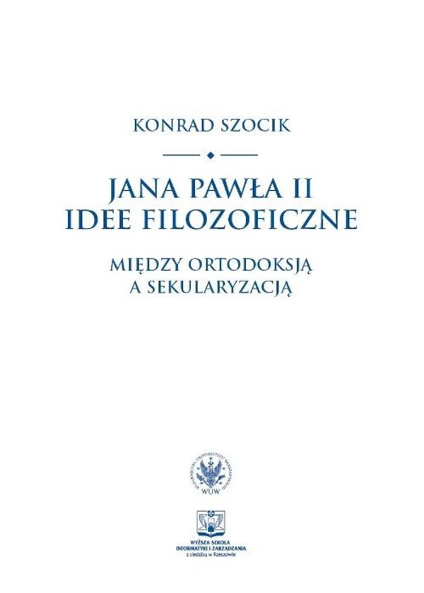 Jana Pawła II idee filozoficzne - pdf