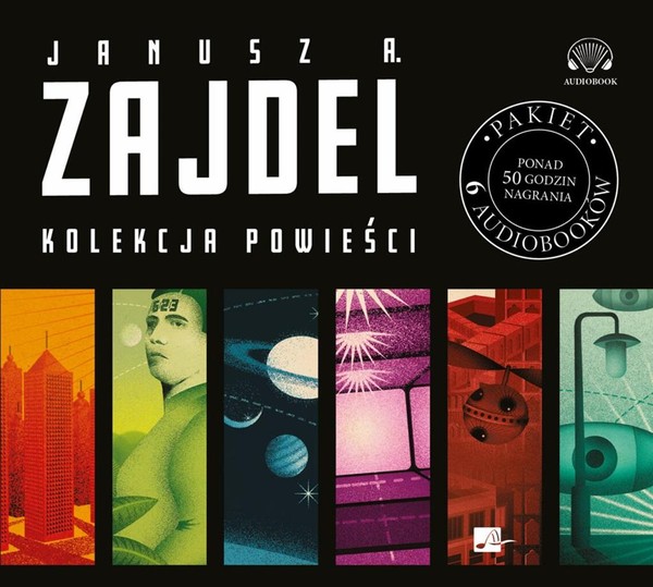 Janusz A. Zajdel Kolekcja powieści Książka audio CD/MP3