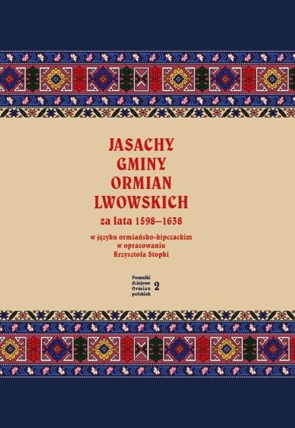 Jasachy gminy Ormian lwowskich za lata 1598-1638