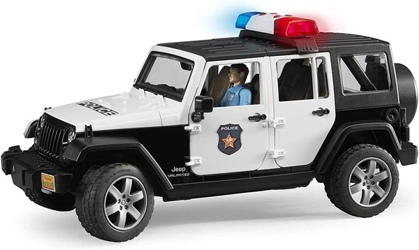 Jeep Wrangler Unlimited Rubicon + policjant