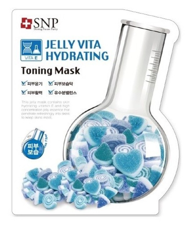 Jelly Vita Hydrating Toning Mask Nawilżająca maska w płachcie z witaminą E