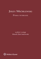 Jerzy Wróblewski. Pisma wybrane - pdf