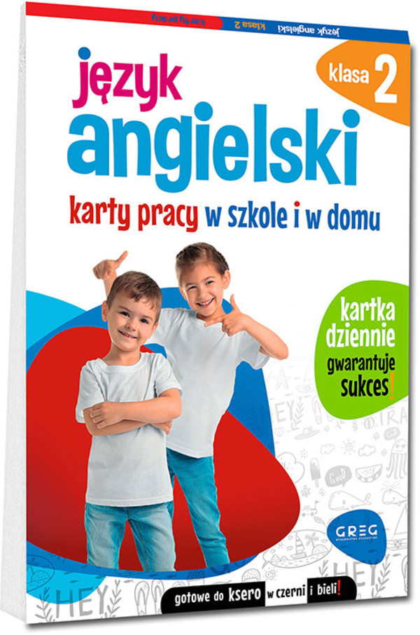 Język angielski. Klasa 2. Karty pracy w szkole i w domu