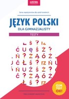 Okładka:Język polski dla gimnazjalisty. Testy. Gimtest OK! 