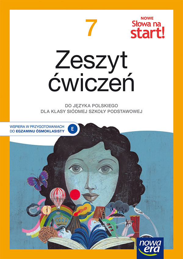 NOWE Słowa na start! 7. Zeszyt ćwiczeń do języka polskiego dla klasy siódmej szkoły podstawowej (reforma 2017)
