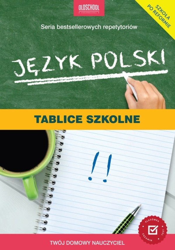 Język polski Tablice szkolne. Oldschool