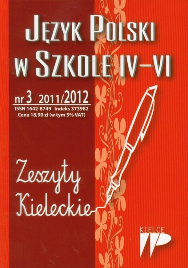 Język Polski w Szkole IV-VI Nr 3 2011/2012