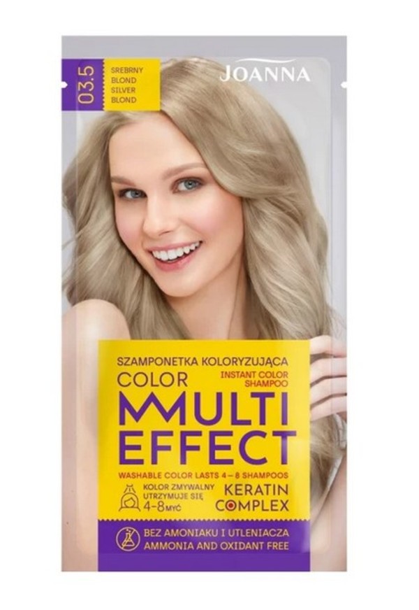 Multi Effect Color 03.5 Srebrny Blond Szamponetka koloryzująca
