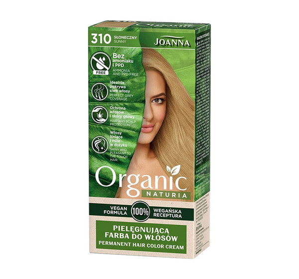 Naturia Organic 310 Słoneczny Pielęgnująca farba do włosów